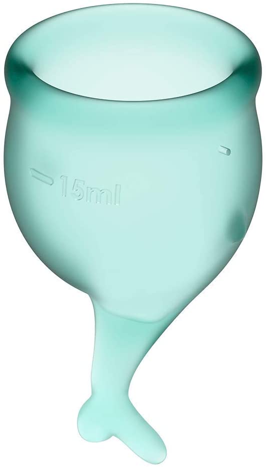 Copa Menstrual Sana Ecológica Higiénica Satisfyer Cup Set 2 Fell Secure