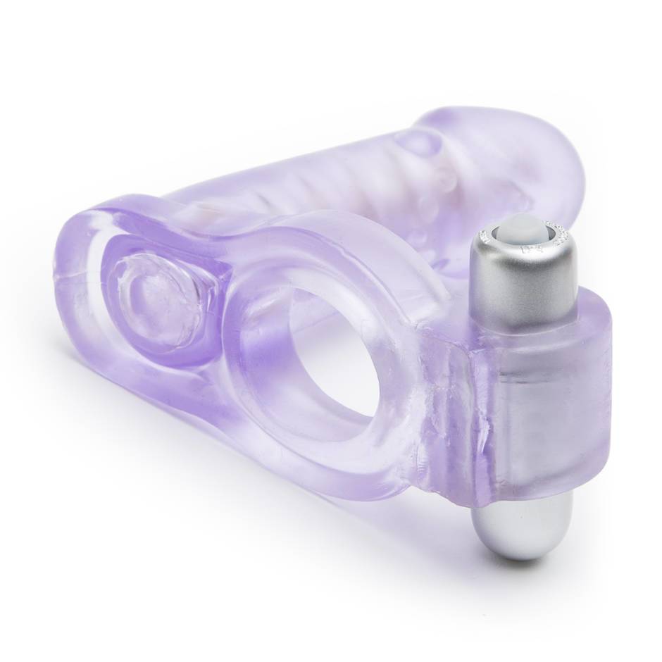 Dildo Anillo Doble Penetración Anal Vaginal Bala Vibradora Double Diver