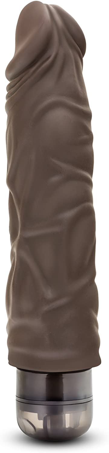 Consolador Dildo Potente Vibrador 20cm Moreno Dr Skin Vibe COCK VIBE 10 - 8.5 INCH VIBRATING COCK - CHOCOLATE