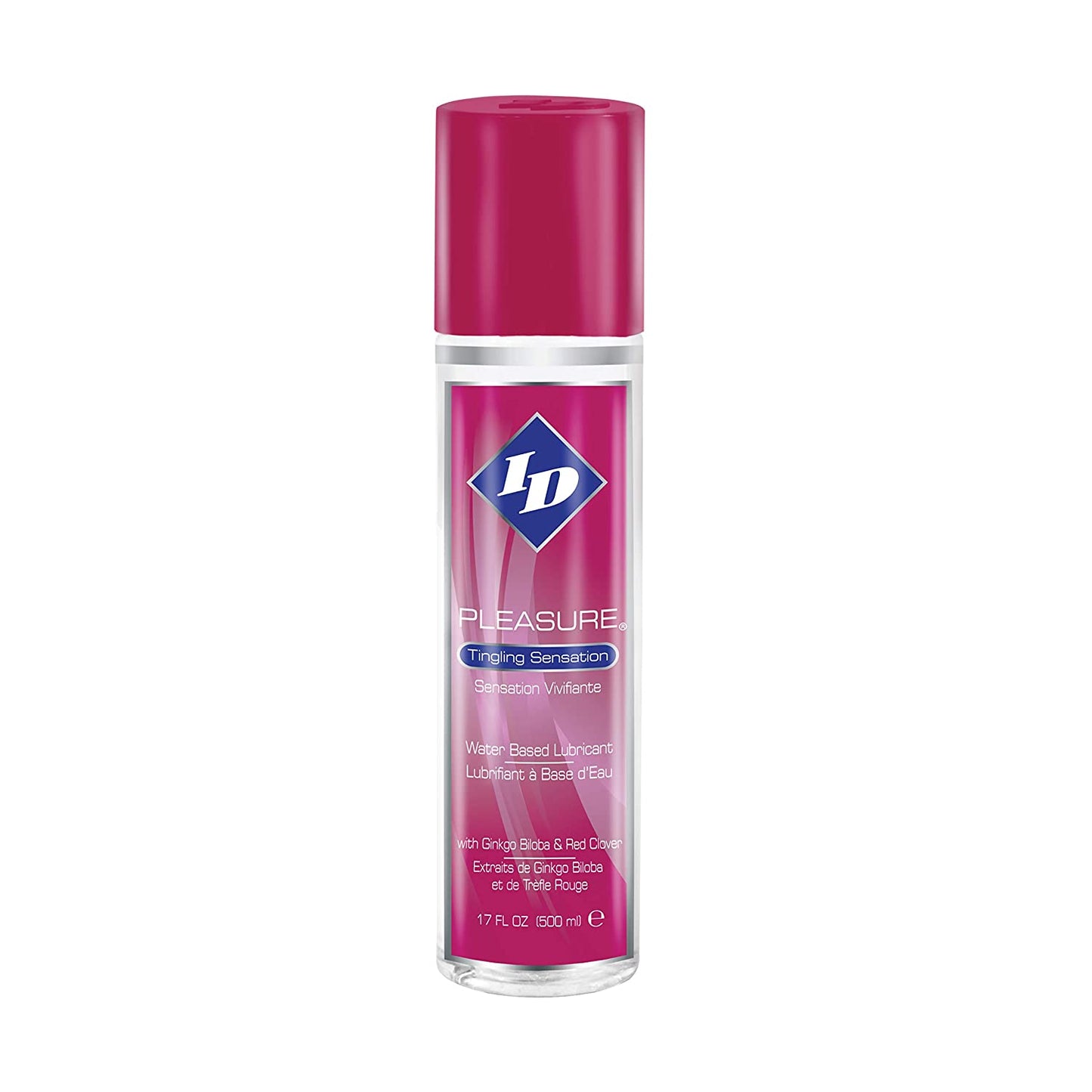 Lubricante Id Pleasure Tingling Sensaciones Lubricante Estimulante con Extractos Botanicos ID 17oz 500ml
