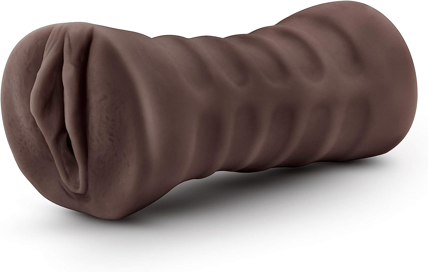 Masturbador Masculino Suave Rica Vagina Stroker Vibracion M for Men - Hot Chocolate - Brianna