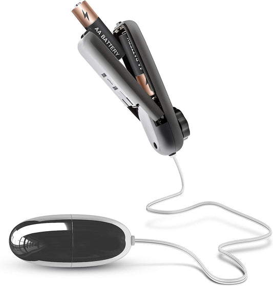 Vibrador Bala Vaginal Discreto Consolador B Yours - Silver Power Bullet - Black