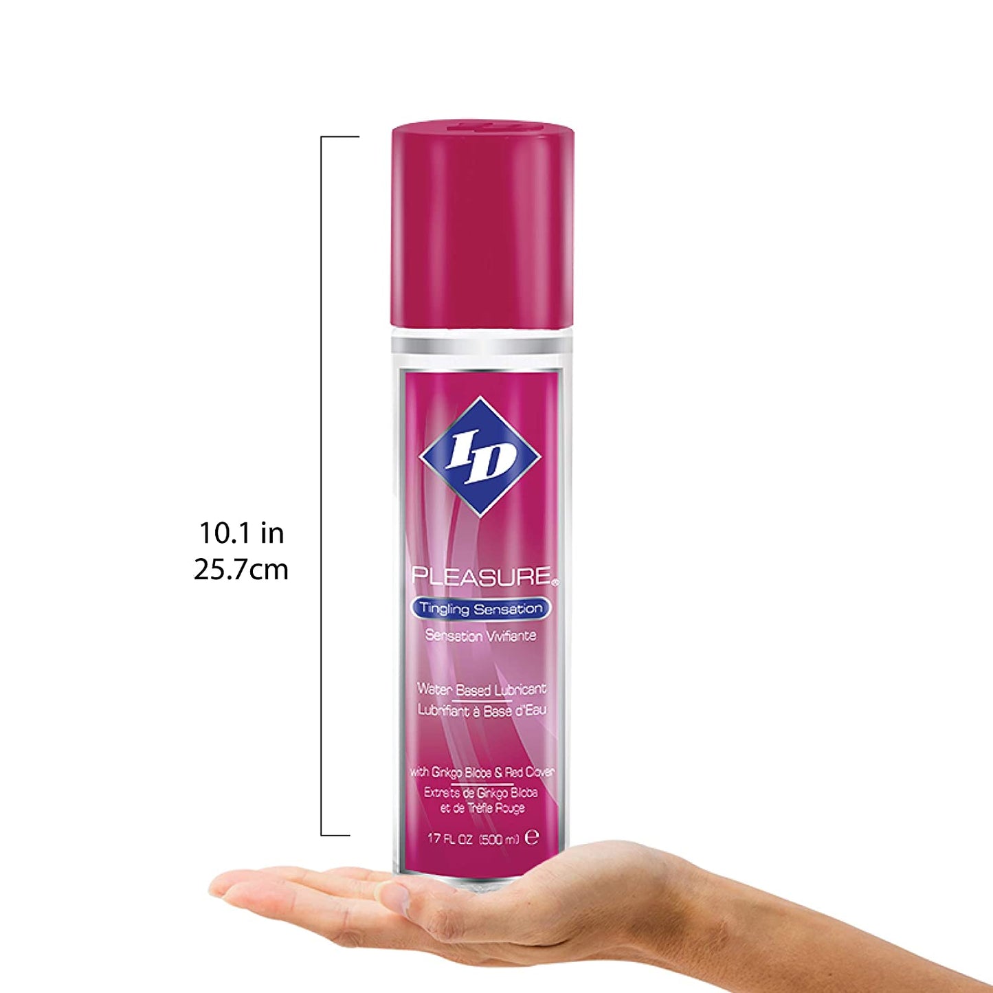 Lubricante Id Pleasure Tingling Sensaciones Lubricante Estimulante con Extractos Botanicos ID 17oz 500ml