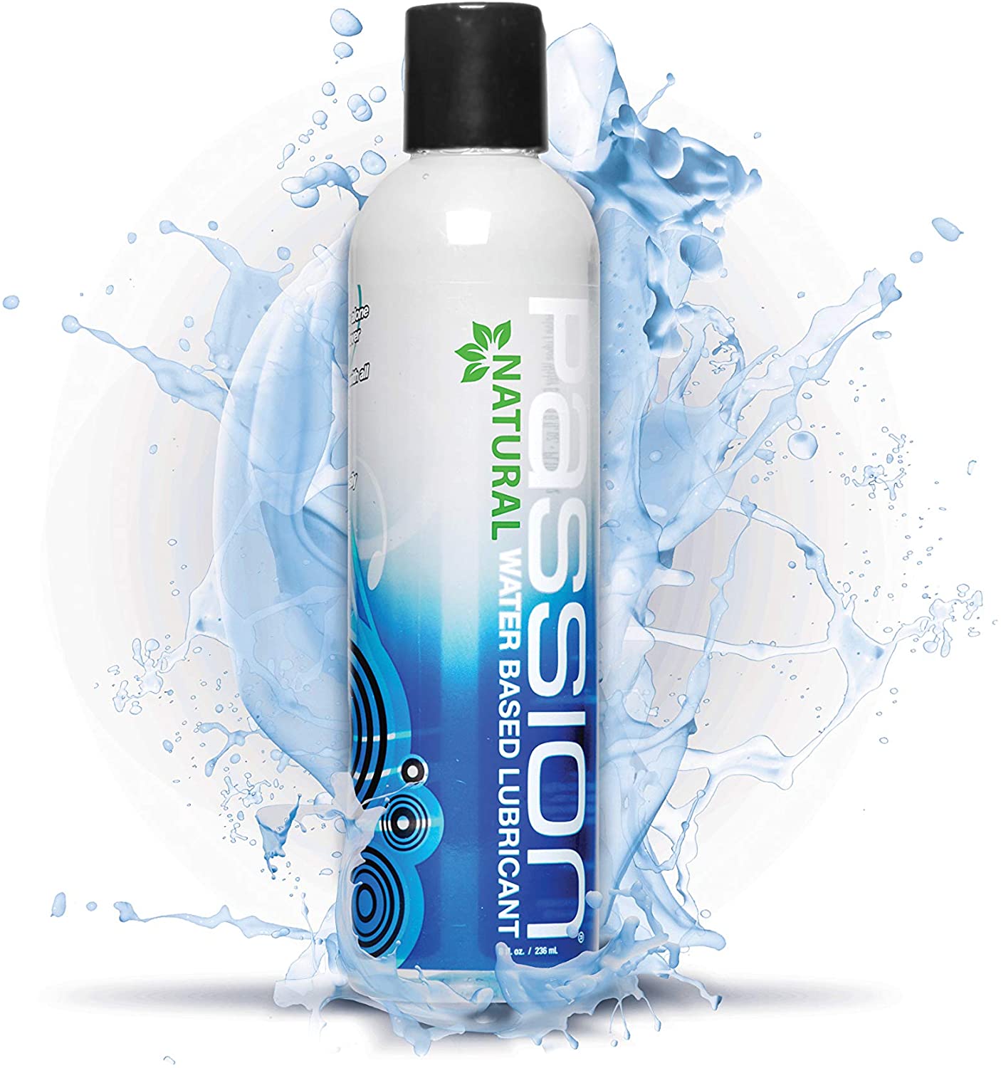 Lubricante Premium Natural Base Agua Passion Water-based 8oz