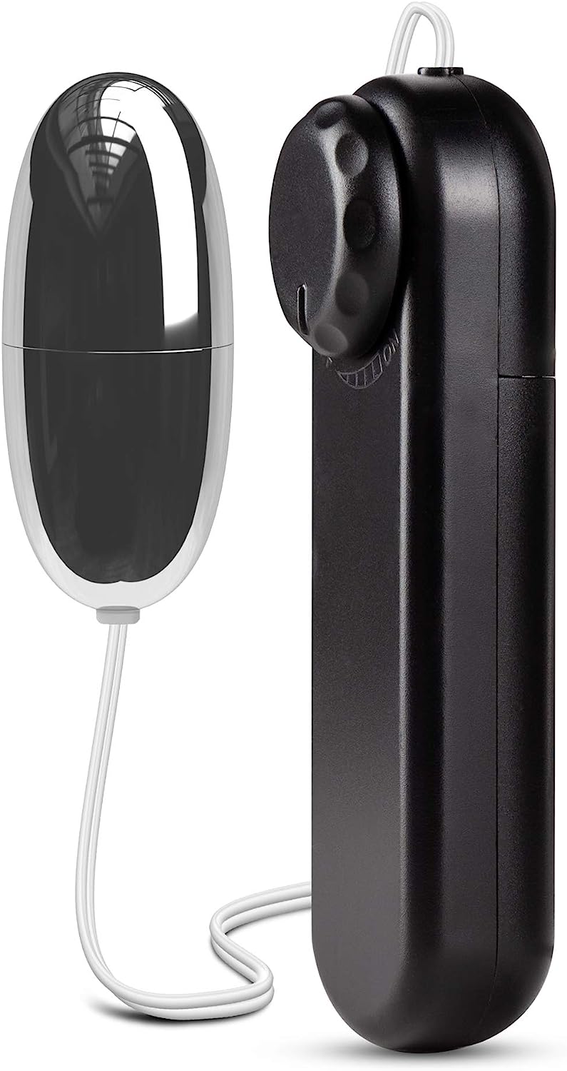 Vibrador Bala Vaginal Discreto Consolador B Yours - Silver Power Bullet - Black