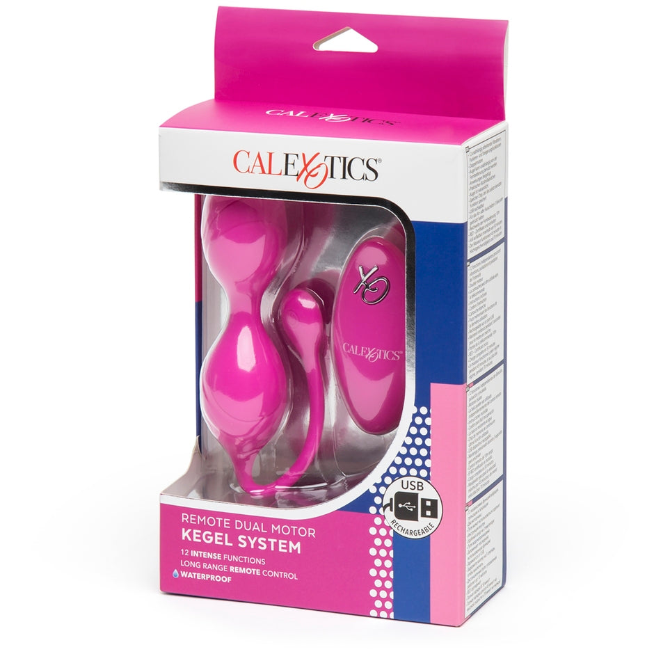 Kegel Ball Bola Vibradora Ejercicios Fortralece Piso Pelvico Vibrador Vaginal Remote Dual Motor Kegel System