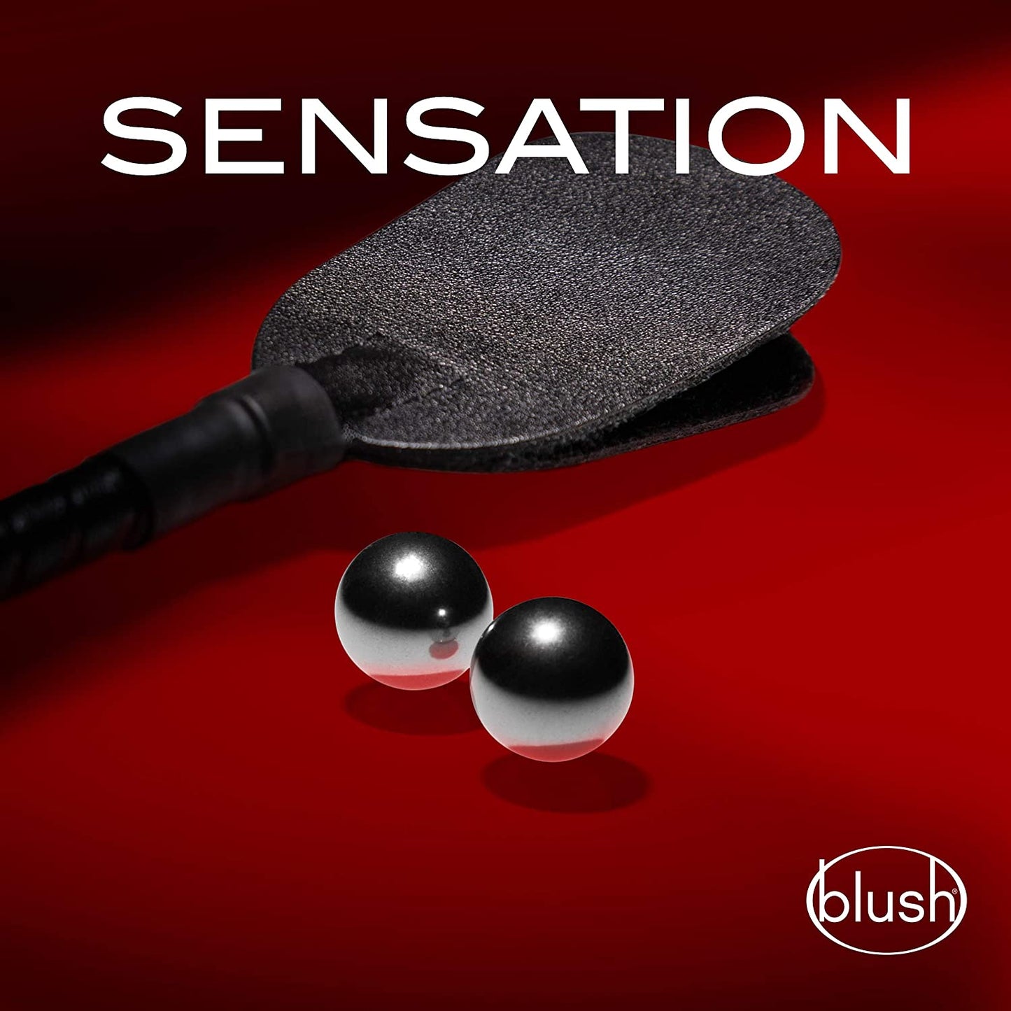 Blush Noir Bolas de Kegel de acero inoxidable 0.75 pulgadas Bienestar sexual para mujeres