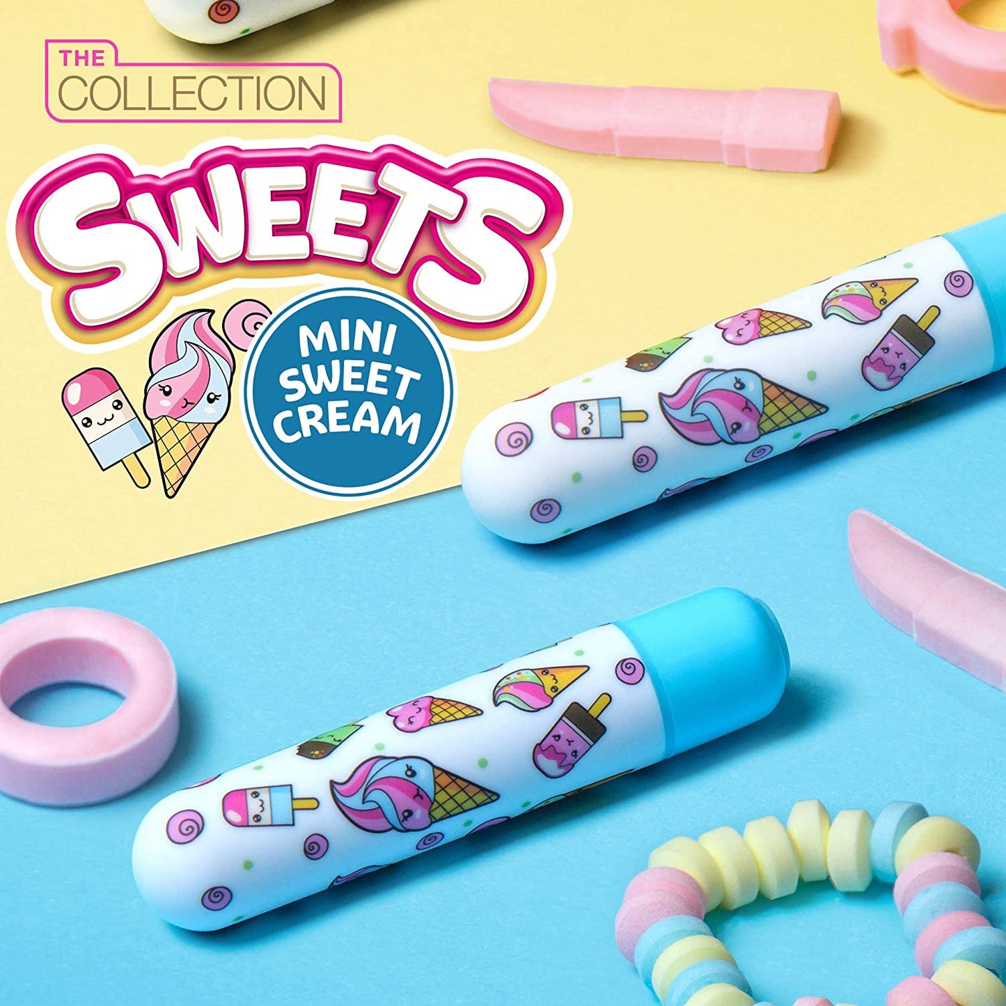 Vibrador Potente Bala Vibradora Principiante Sweets Bullet Blue