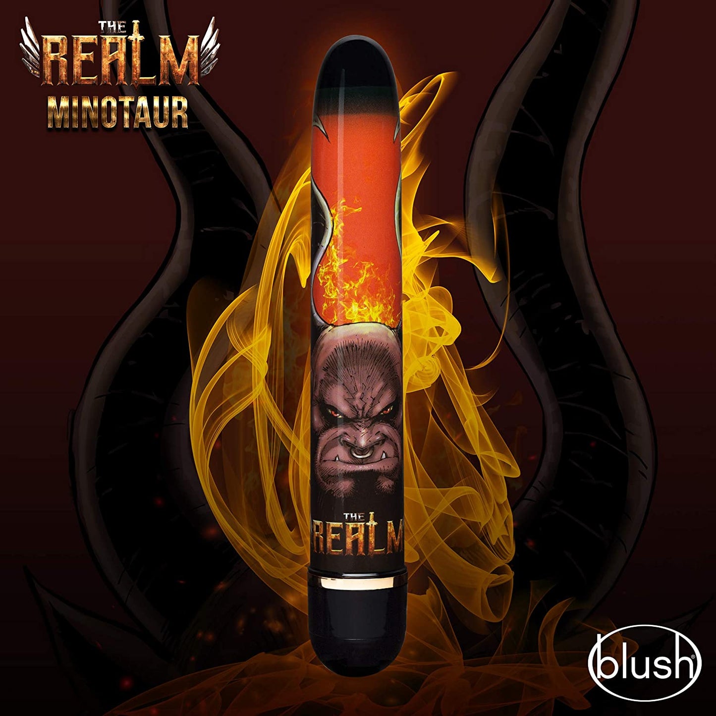 Bala Consolador Vibrador Vaginal 18cm Slimline Bullet Blush The Realm Minotauro-