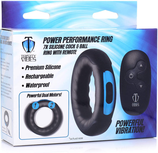 Anillo Para Pene Estimulante Cock Ring Recargable Silicon Remote Control 7X Silicone Cock Ring