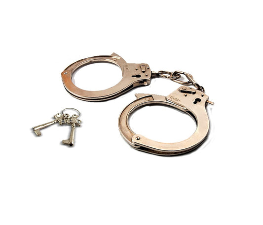 Esposas juego en Pareja BDSM Play with Me Play Time Cuffs Silver