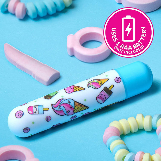 Vibrador Potente Bala Vibradora Principiante Sweets Bullet Blue