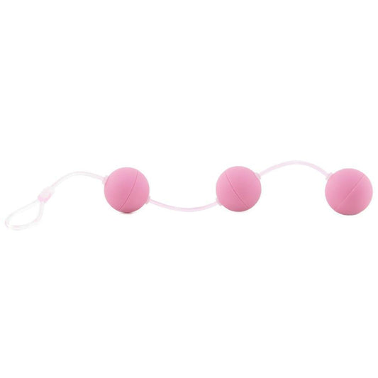 Triple First Time Bolitas Kegel Bola Ejercicios Piso Pelvico Control Vaginal Pink