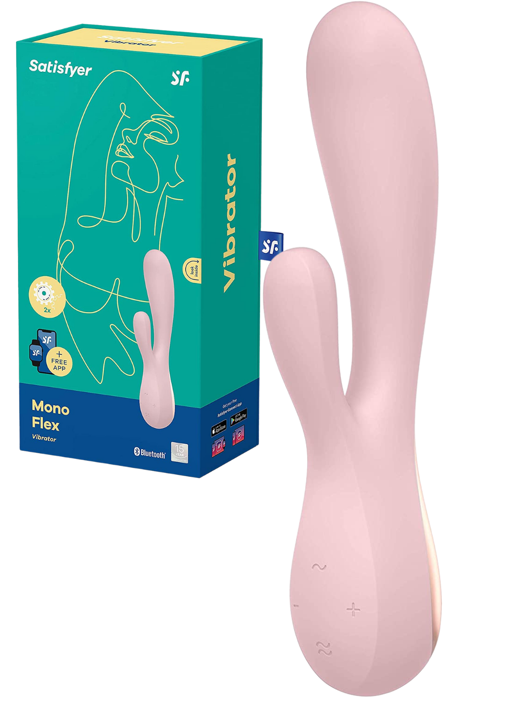 Copia de Vibrador Estimula Clitoris Punto G Satisfyer Mono Flex Vibe