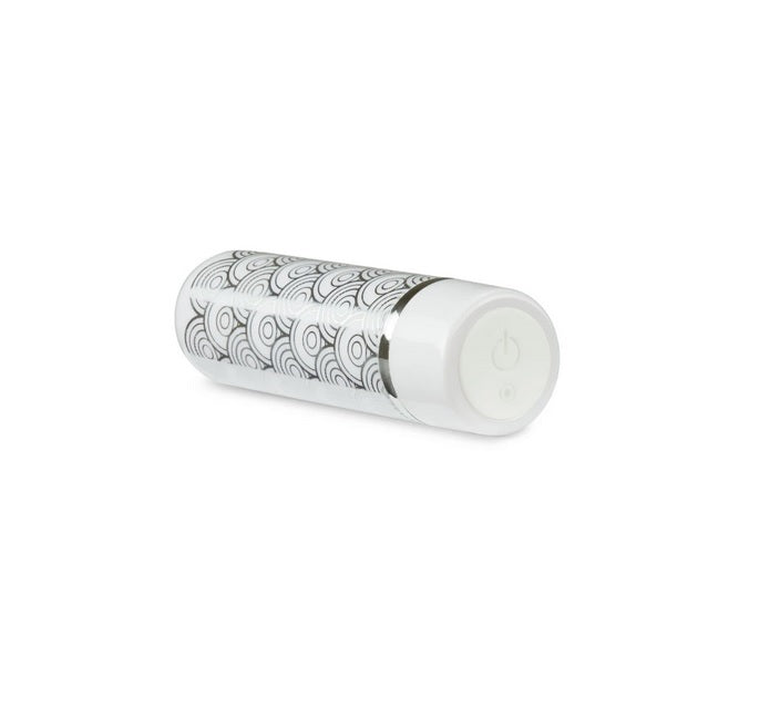 Bala Recargable Consolador Vibrador Bala Vibradora Potente Clásica Pequeña The Collection Glitzy Halo Bullet