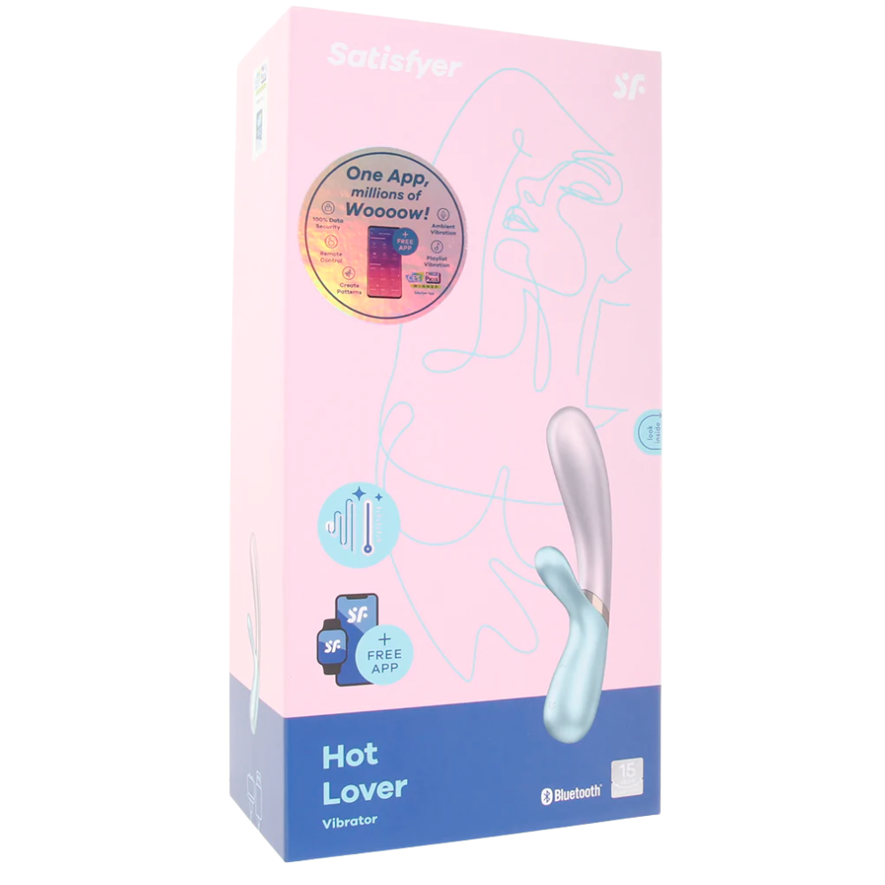 Vibrador Clitoris Punto G Control por App SATISFYER - HOT LOVER - GREEN