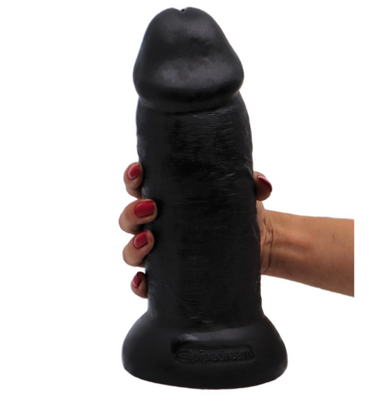 King Cock Chubby Consolador Negro 23cm Gordo Grueso Dildo Suction Base 10"