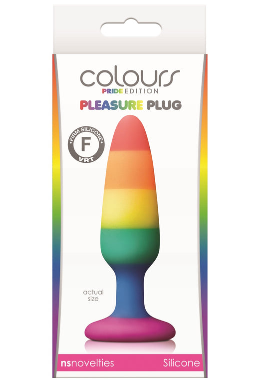 Plug Anal Orgullo Gay, Placer Silicona Pride Edition Colours - Pride Edition - Pleasure Plug