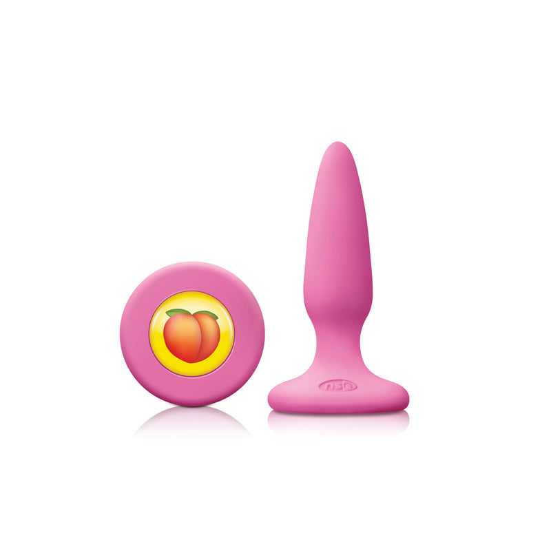 Plug Anal Silicona Chico Principiantes Butt Hipoalergenico Moji's - #BTY - Pink