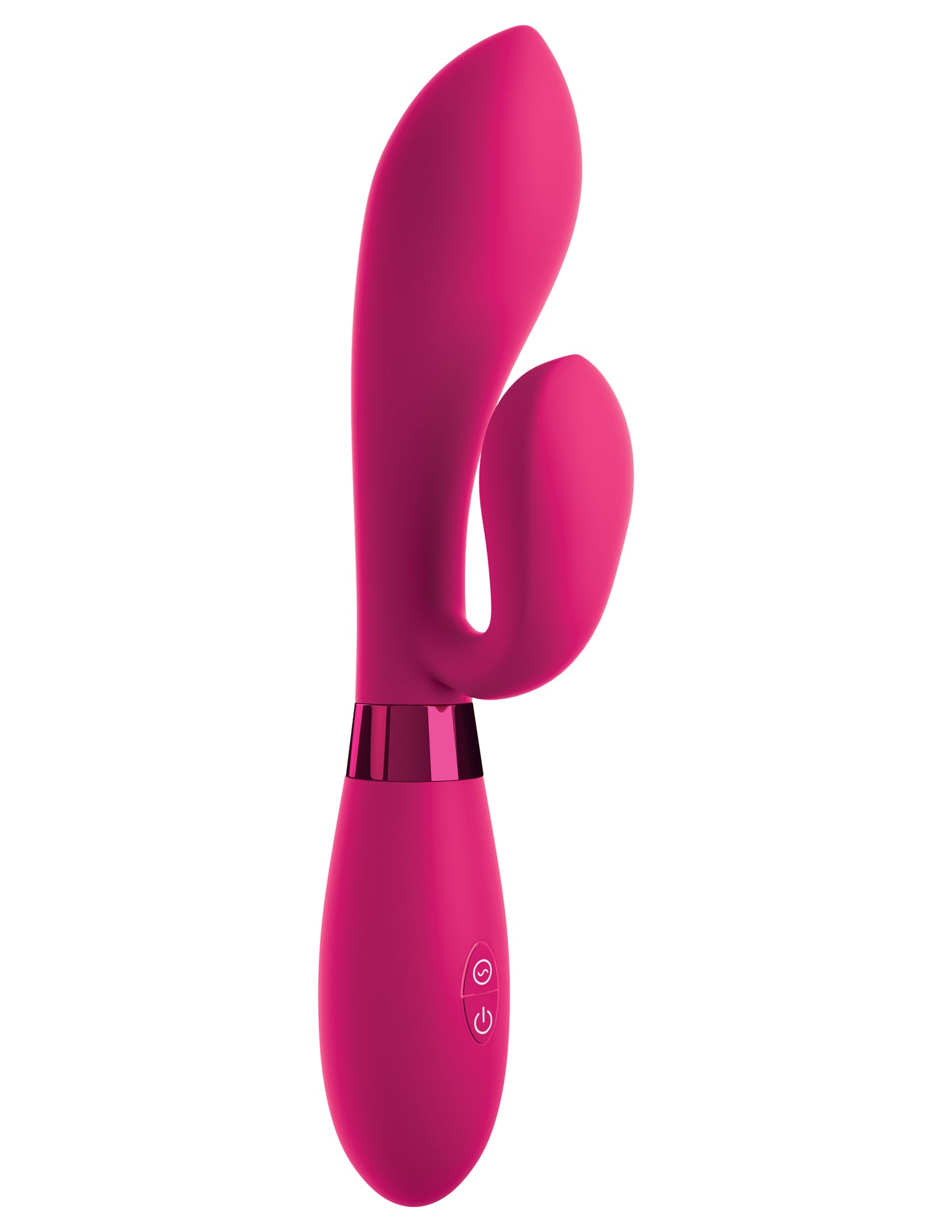 Vibrador de Silicona con Estimulador de Clitoris OMG RABBITS