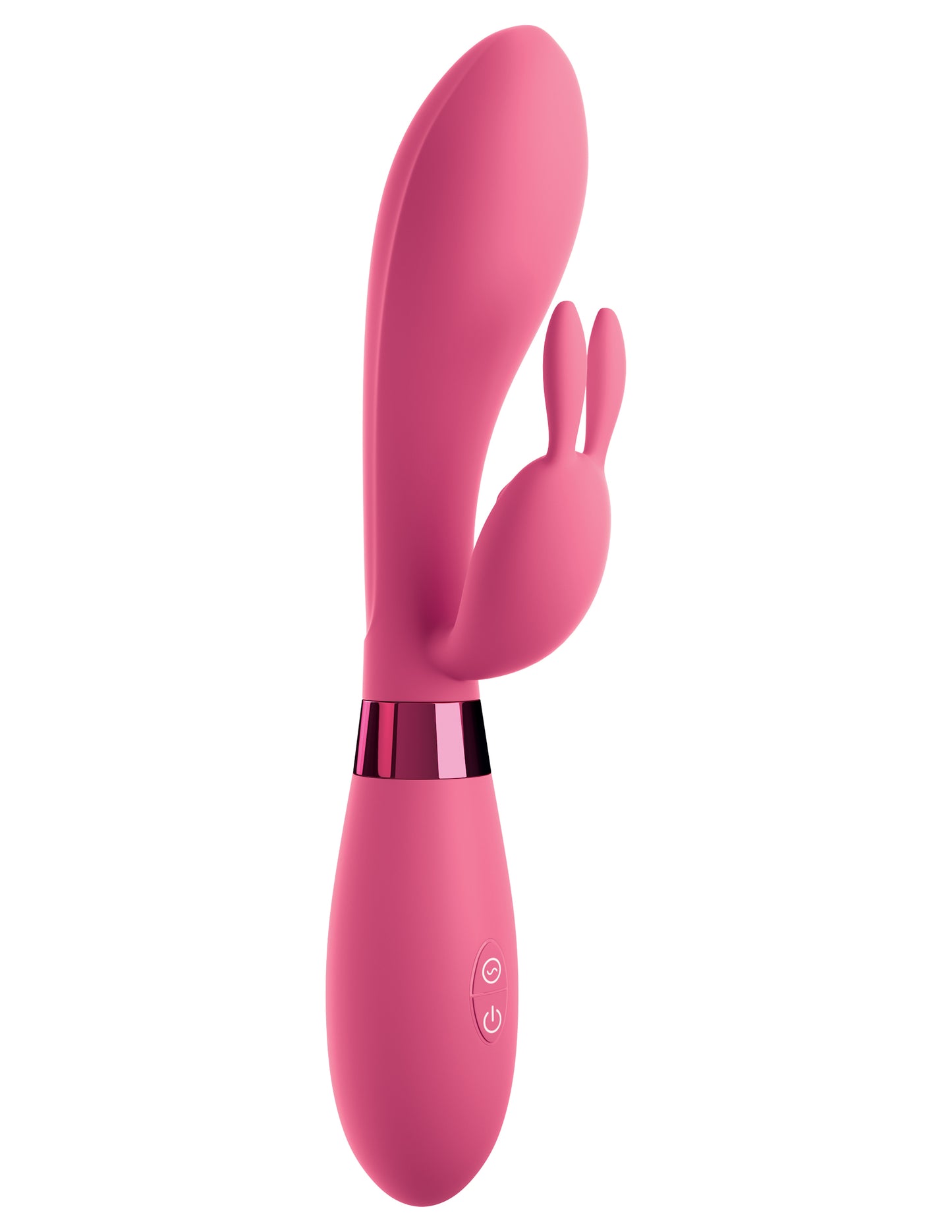 Vibrador de Silicona con Estimulador de Clitoris OMG RABBITS Vibrador Silicona #SELFIE