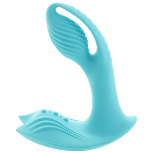 Vibrador Estimulador Caliente Vaginal Silicon Recargable Inya Bump-N-Grind Warming Vibe In Teal