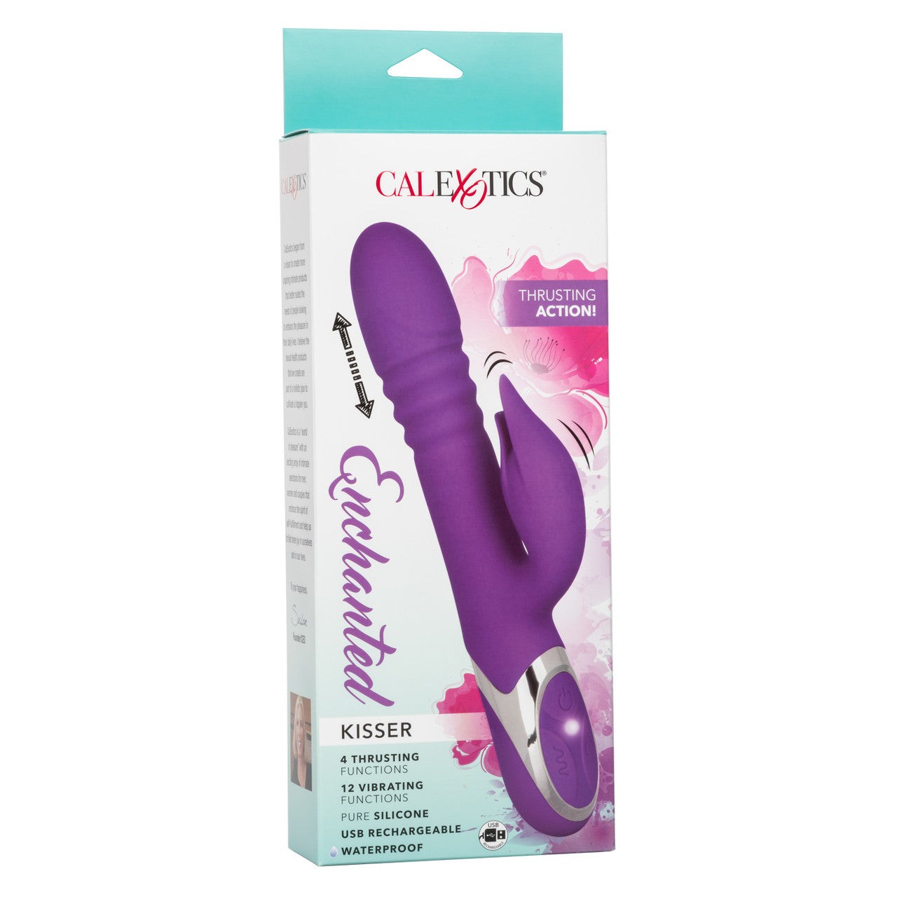 Vibrador Empuje Clítoris Punto G De Lujo Recargable Enchanted Kisser