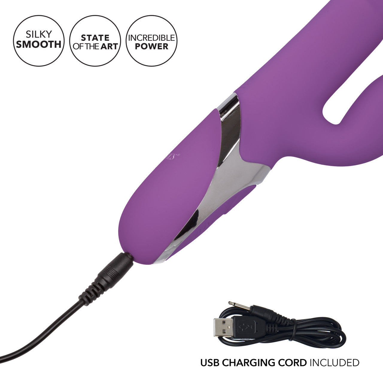 Vibrador Empuje Clítoris Punto G De Lujo Recargable Enchanted Kisser