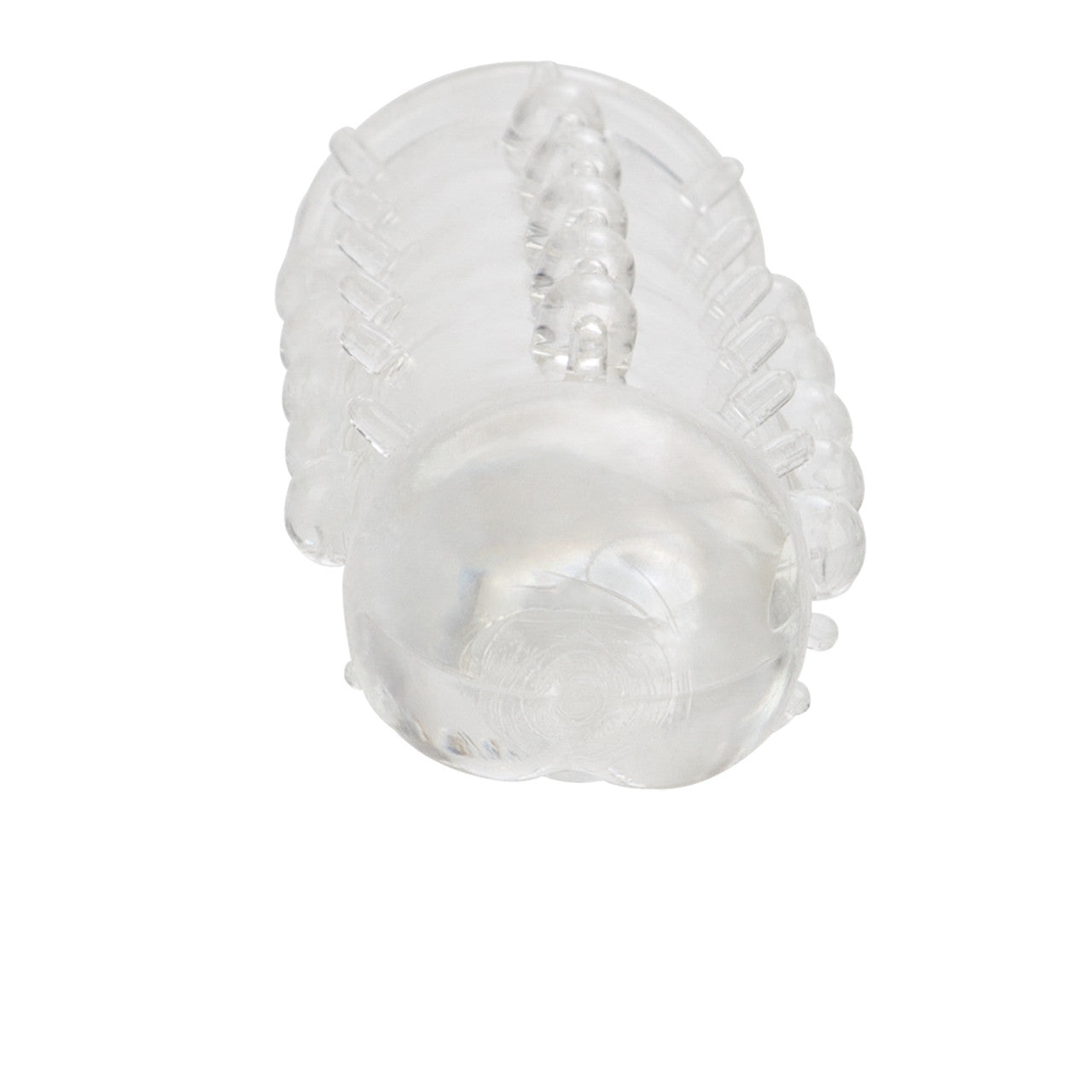 Funda Texturizada Stud Extender Sujetador Estimulante Stud Extender - Clear