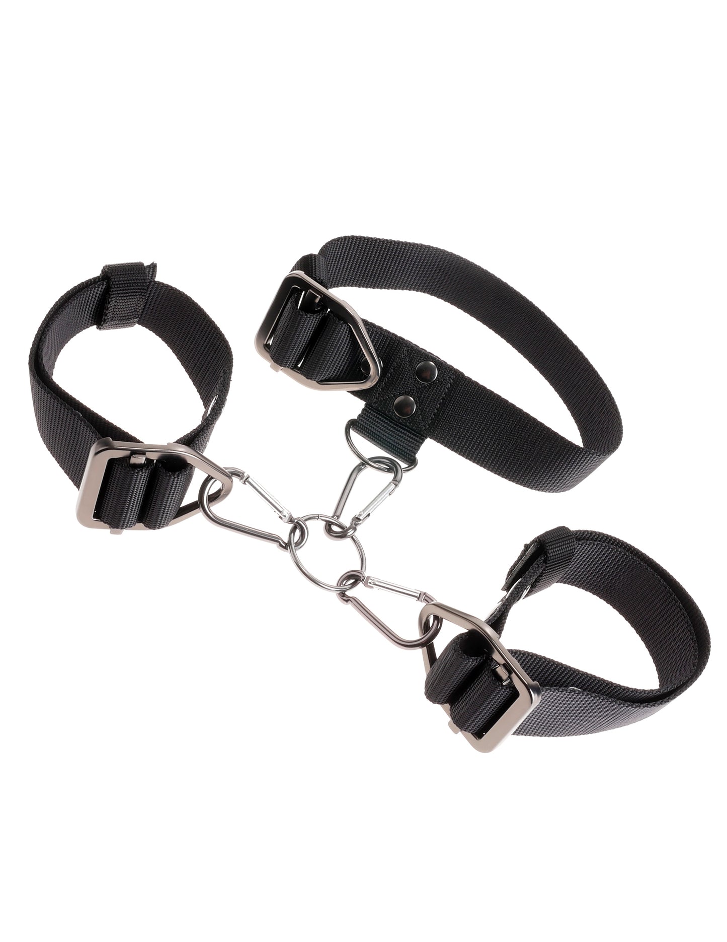 Sistema De Esposas Y Collar Profesional Juego Rudo Command CUFF & COLLAR SET