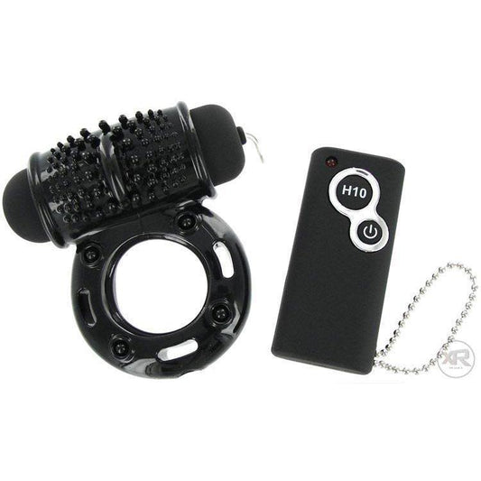 Anillo Pene Inalámbrico Control Remoto Macho 7 Vibraciones THE BEST OF MACHO REMOTE CONTROL WIRELESS COCKRING-BLACK