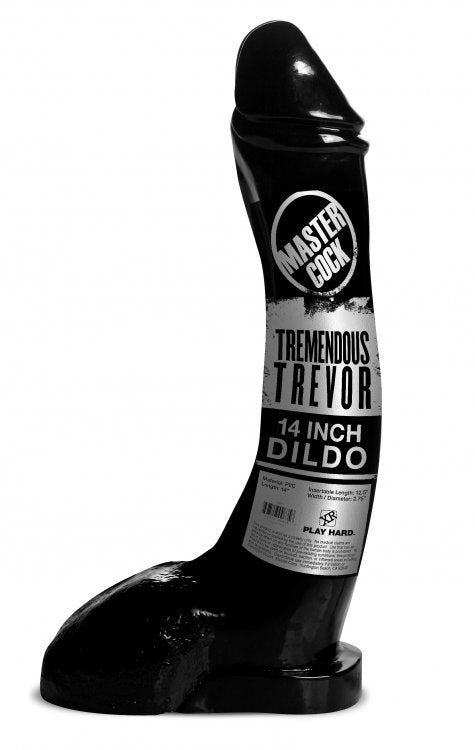 Dildo 38cm Grande Consolador Negro Tremendo Trevor, Tremendous Trevor 14 Inch Dildo