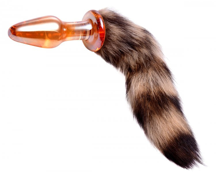 Anal Plug De Cristal 10cm Hermosa Cola Zorro Fox Tail Glass Fox Tail Glass Anal Plug