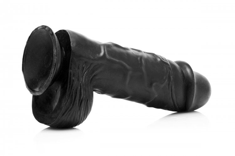 Dildo Grande 26cm Pene Negro Giant Black 10.5 PuLG, Realist Giant Black 10.5" Dong