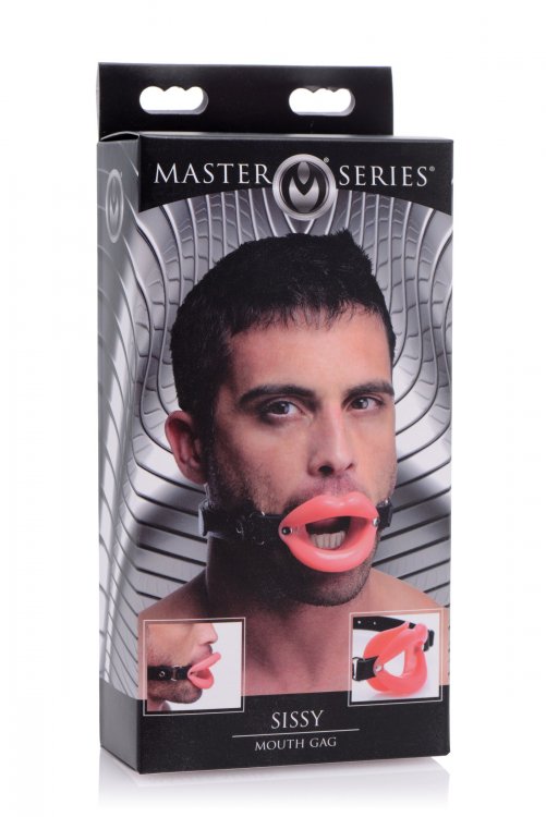 Mordaza Boundage Manten Su Boca Abierta Silicon Sissy Mouth Gag