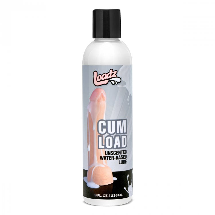 Lubricante Sensación Semen Para Consolador Eyaculador Cum Load Unscented Water-Based Semen Lube- 8 oz