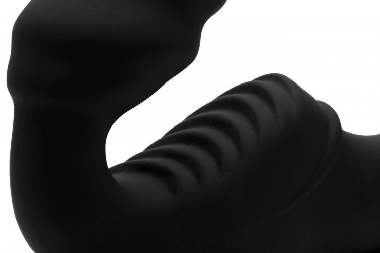 Strap On Dildo 12cm Lesbico Strapless Vibrador Pro Rider 9X Vibrating Silicone Strapless Strap On with Remote Control