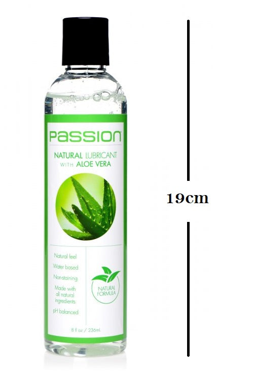 Lubricante Aloe Vera Ph Balanceado, Base Agua Natural, 236ml Natural Lubricant with Aloe Vera
