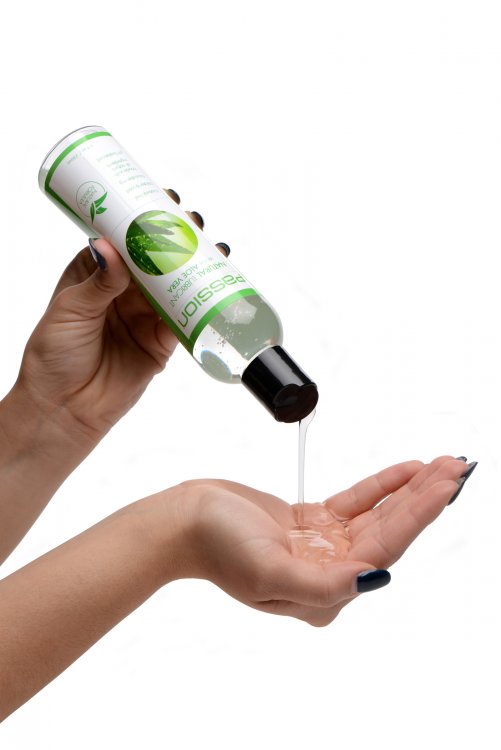 Lubricante Aloe Vera Ph Balanceado, Base Agua Natural, 236ml Natural Lubricant with Aloe Vera