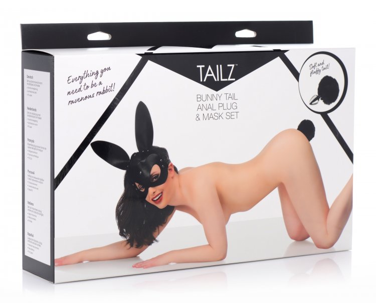 Plug Anal Hermoso Kit Cola De Conejo Orejas Piel Bunny Tail Bunny Tail KatsyLove Plug Anal Hermoso Kit Cola De Conejo Orejas Piel Bunny Tail Bunny Tail KatsyLove