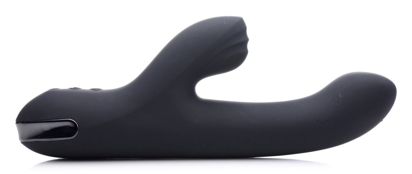 Vibrador Estimulante Clítoris Consolador Rabbit Recargable 5 Star Rabbit 13X Silicone Pulsing & Vibrating Rabbit - Black