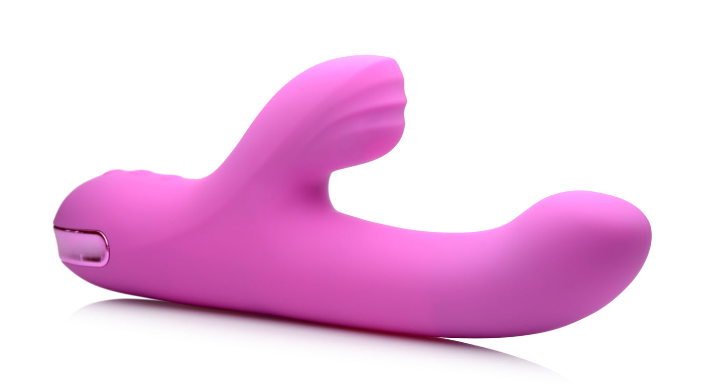 Vibrador Recargable Ultra Estimulante Clítoris Pulsaciones 5 Star Rabbit 13X Silicone Pulsing & Vibrating Rabbit - pink