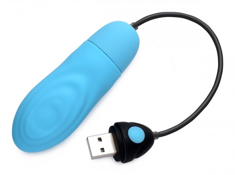 Potente Vibrador Pulsaciones Bala Recargable Silicon Bang! 7X Pulsing Rechargeable Silicone Vibrator