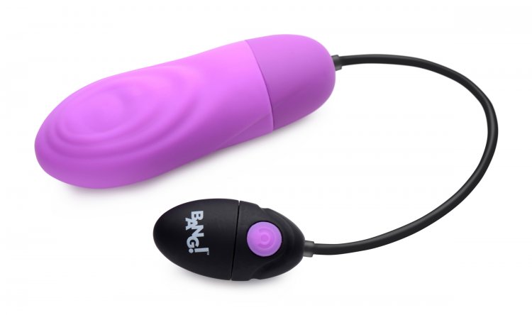 Potente Vibrador Pulsaciones Bala Recargable Silicon Bang! 7X Pulsing Rechargeable Silicone Vibrator
