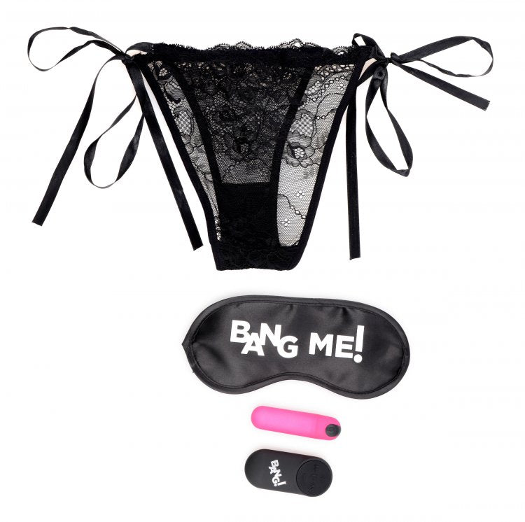 Tanga Panties Encaje Bala Vibracion Boundage Control Remoto 28X Power Panty Remote Control Bullet Kit