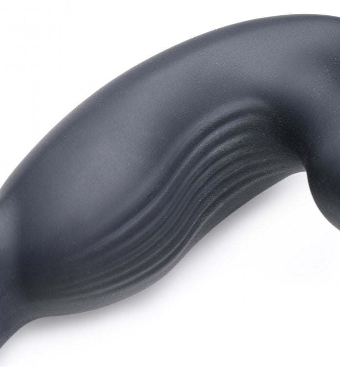 Vibrador Anal Sujetador De Bolas Anillo Prostatico Control Remoto 7X P-STRAP Milker Vibrating Prostate Stim w/ Cock & Ball Harness
