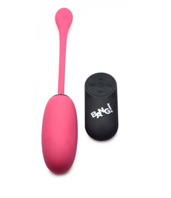 Huevo Vibrador Vaginal, Control R Vibrador Recargable Bala Control Remoto Silicona