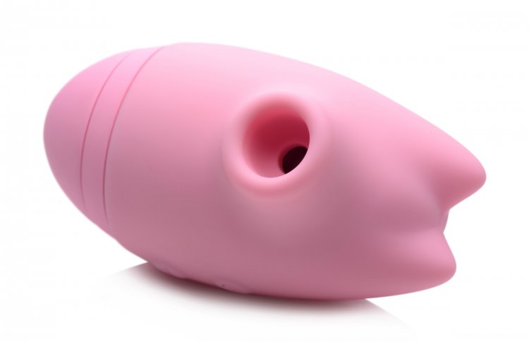 Vibrador Succionador Pulsaciones Clítoris Pezones Recargable Shegasm Kitty Licker 5X 3-in-1 Clit Stimulator