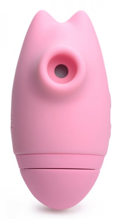 Vibrador Succionador Pulsaciones Clítoris Pezones Recargable Shegasm Kitty Licker 5X 3-in-1 Clit Stimulator