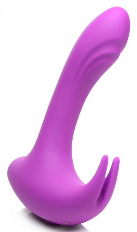 Succionador Clítoris Vibrador Estimulante Punto G Recargable 12X Lux Rocker Pulsing & Vibrating G-Spot Rabbit